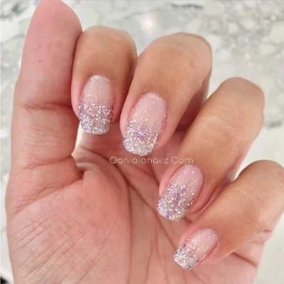 *Retired* Color Street: Lavish Lavender | Purple Glitter Sparkles Clear Overlay - Picture 6 of 15